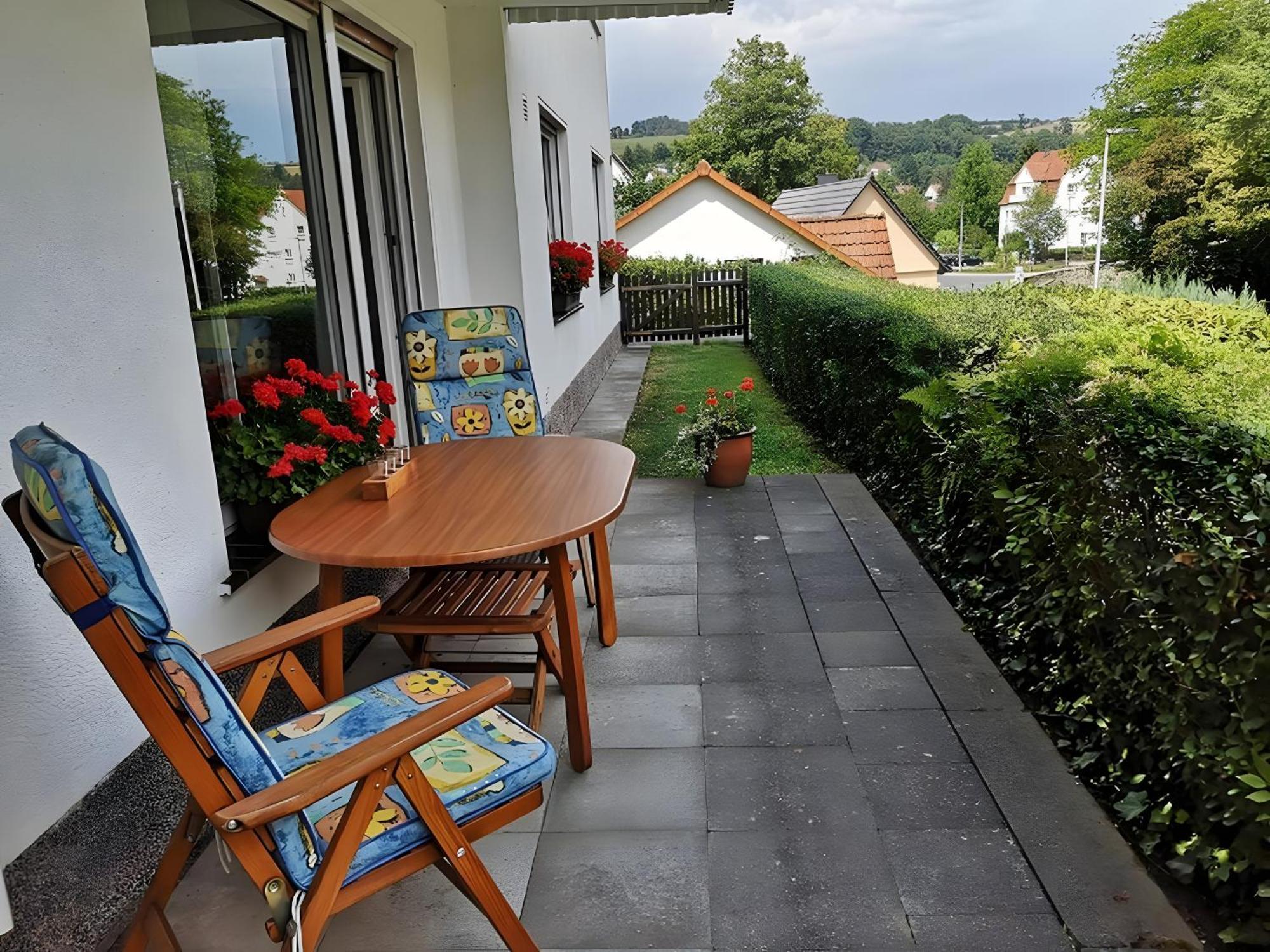 Ferienwohnung Am Schlosspark Melsungen Exterior photo